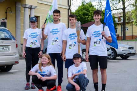FOTO  Slovenske olimpijske sanje ponesli širom naše občine 55